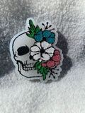 Flower Skull Car Freshie