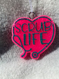 Scrub Life Car Freshie