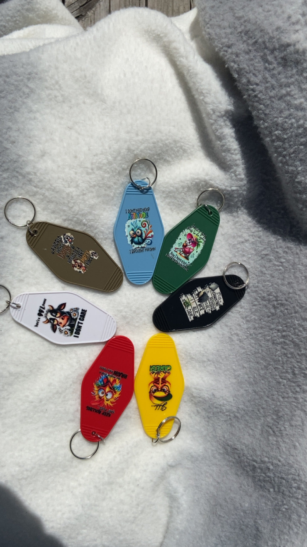 Funny Hotel Keychains