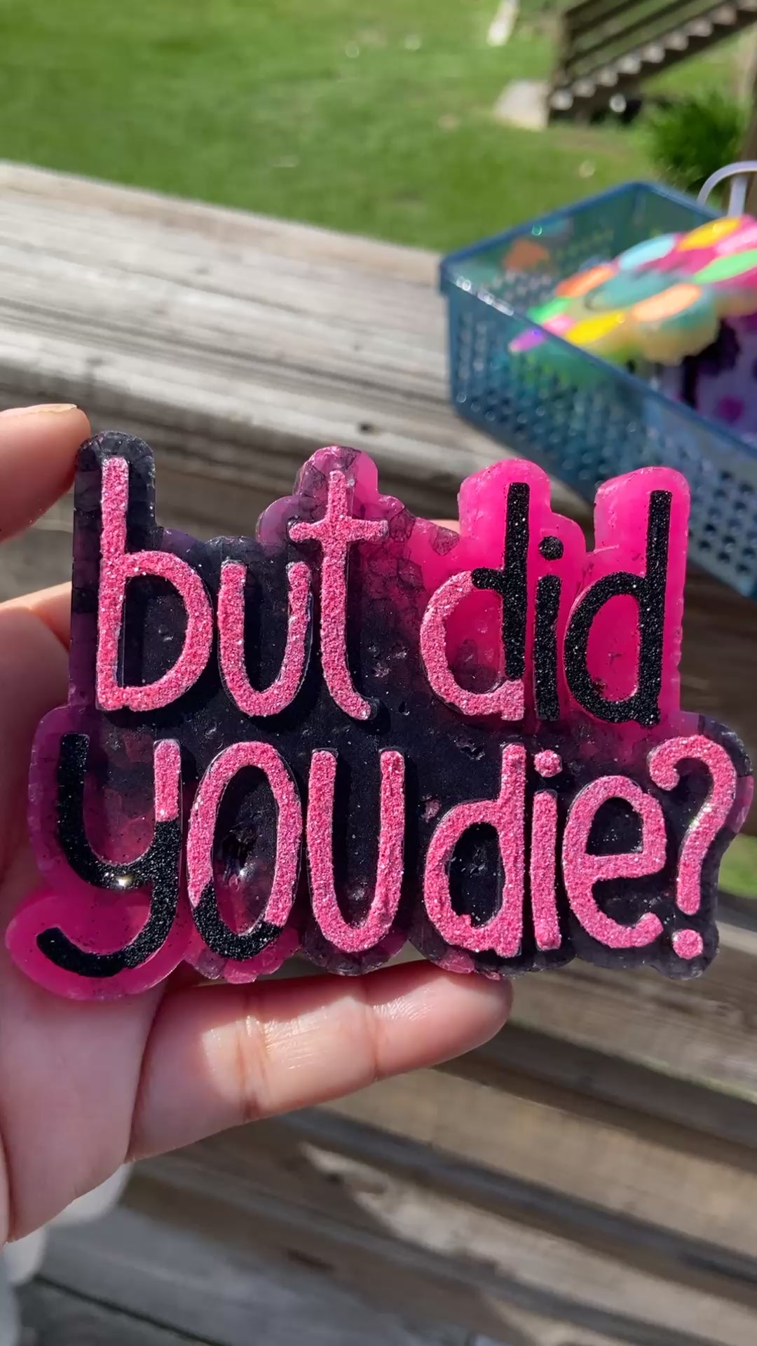 But Did You Die? Car Freshie
