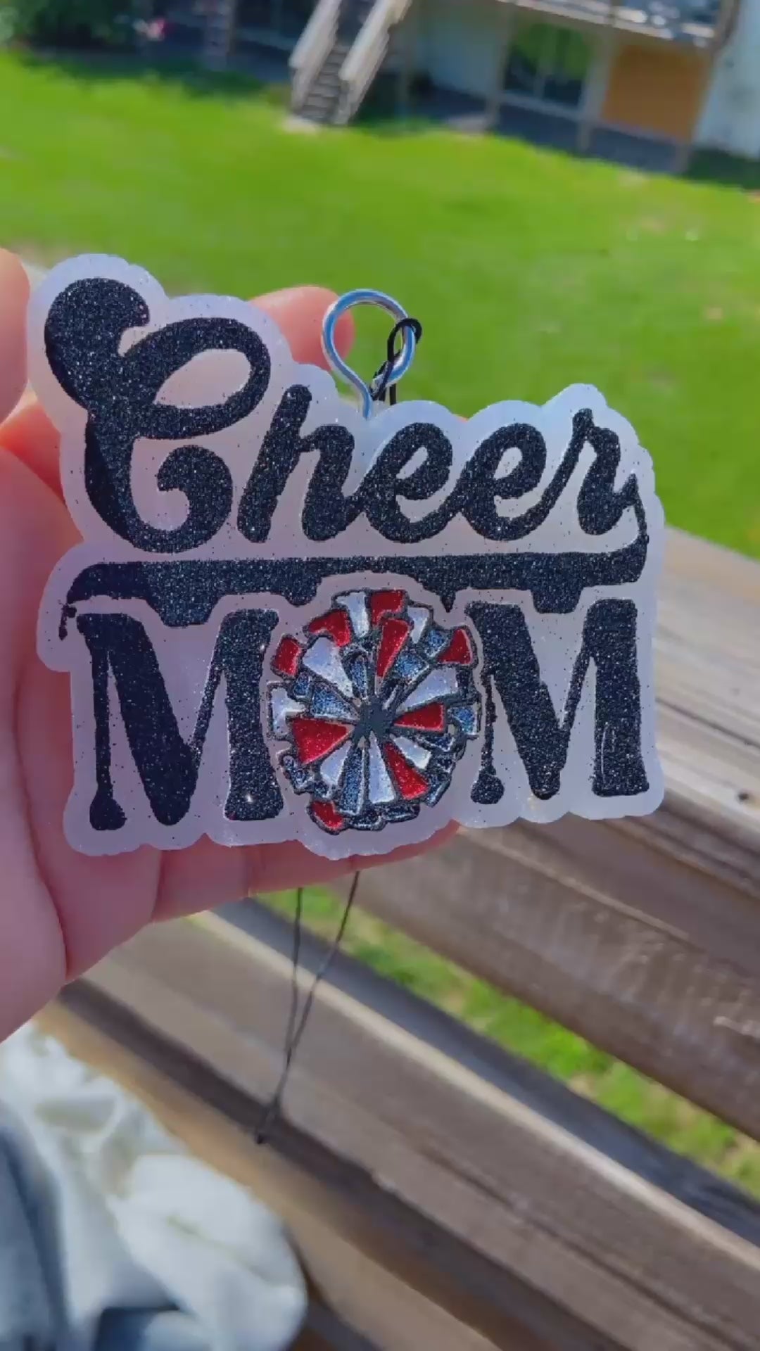 Cheer MOM car Freshie
